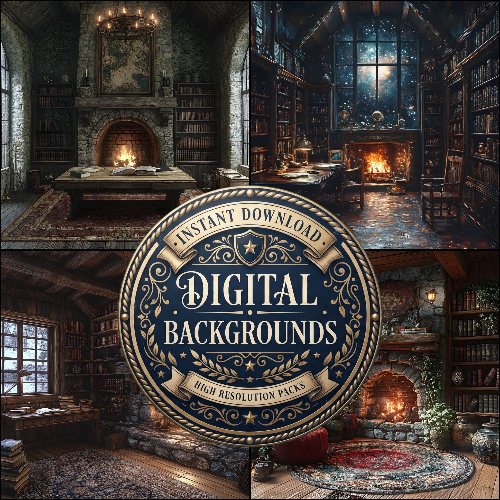 Wizardstudy Backdrop Images