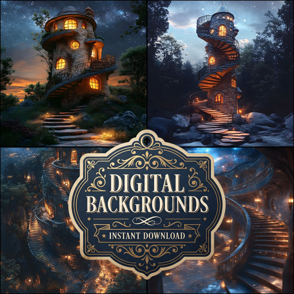 Wizardtower Backdrop Images