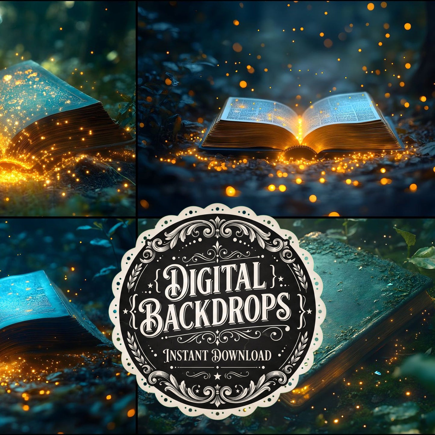 Wonderland Enchantments Backdrop Images