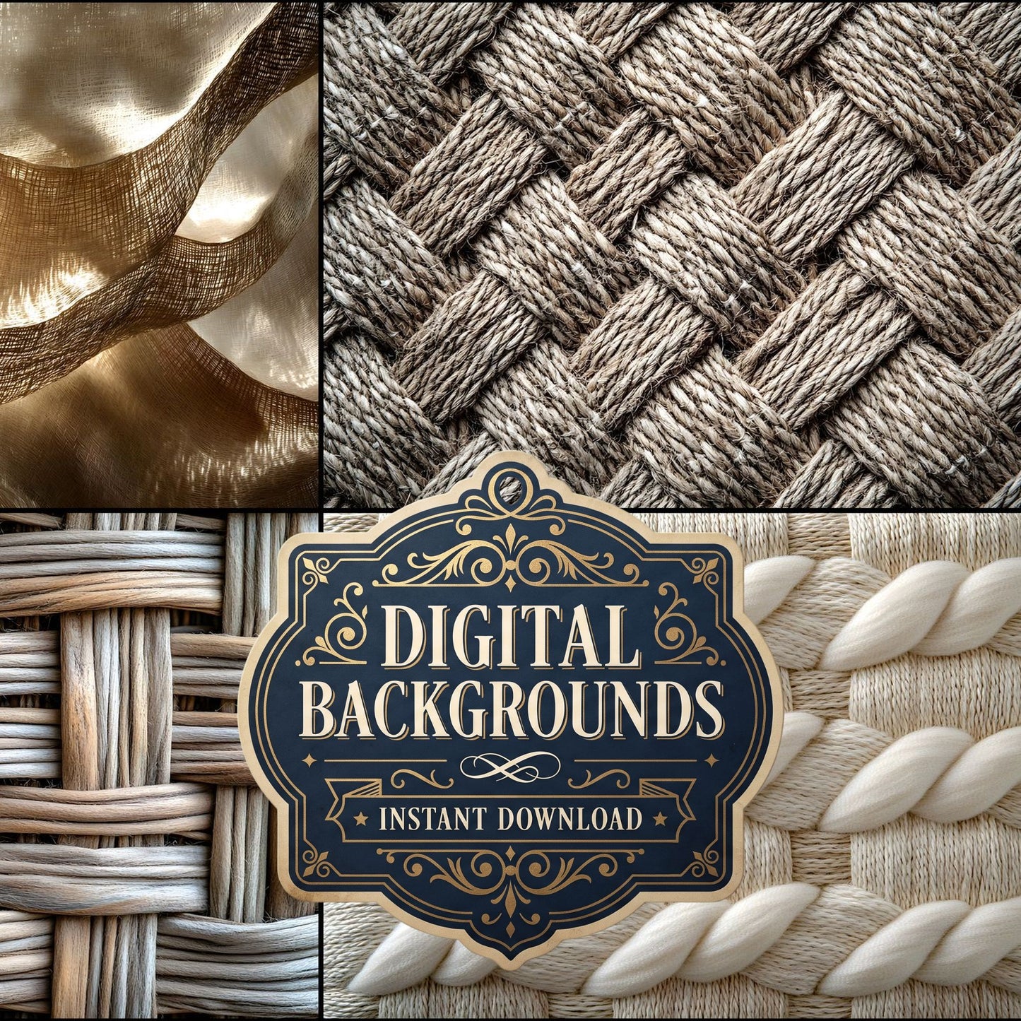 Woven Basket Weave Backdrop Images