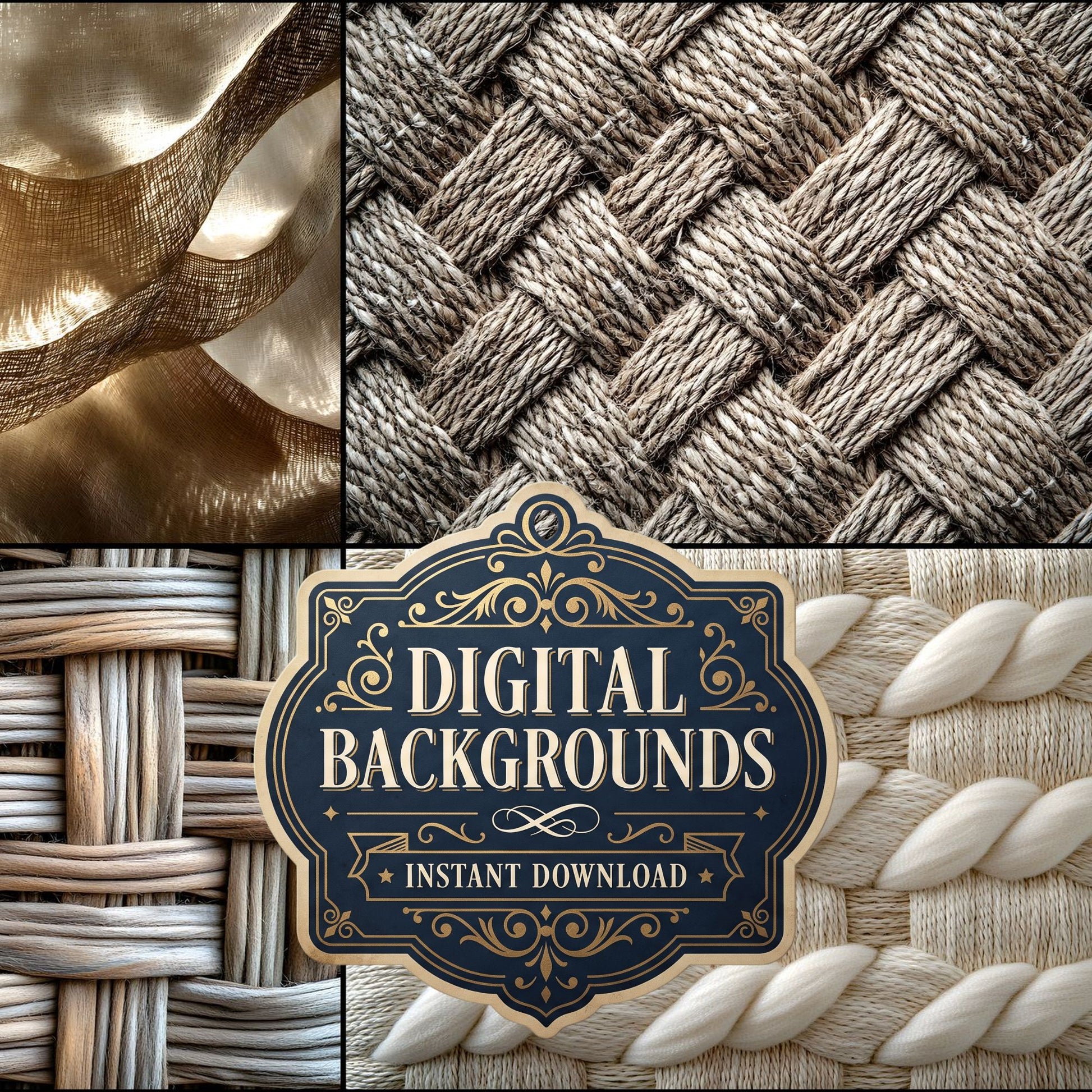 Woven Basket Weave Backdrop Images