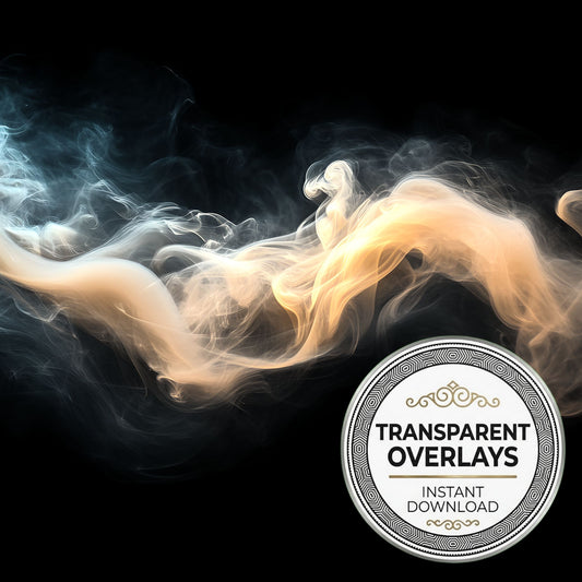Yellow Ethereal Smoke Tendrils In Shades Transparent Overlay Pngs