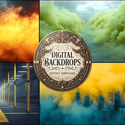Yellow Sportfull Backdrop Images