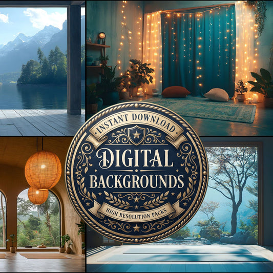 Yoga Retreat Studio Backdrop Images
