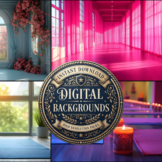 Yoga Studio Serenity Backdrop Images
