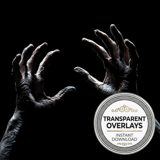 Zombie Hands Transparent Overlay Pngs